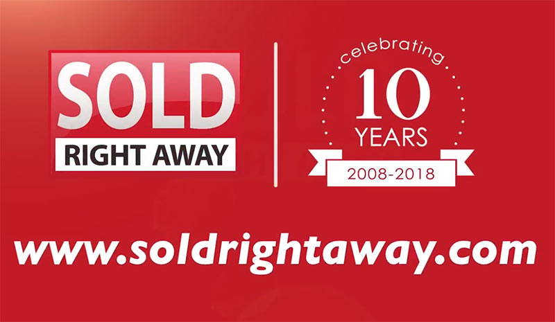 Congrats Sold Right Away on 10 Year Anniversary!