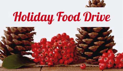 Holiday Food Drive 2018