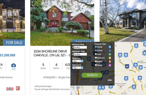 Realtor® and Real Estate Agent Website Design With MLS Listings