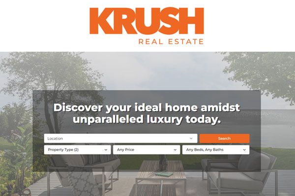 Krush Real Estate Website